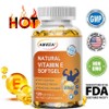 Natural Vitamin E 136mg 60120 softgel D-α-tocopherol high content skin health antioxidant nutritional supplement, 1 pack, 120 tablets / 내츄럴 비타민E 136mg 60120소프트젤 D-α-토코페롤 고함량 피부 건강 항산화 영양제, 1개, 120정