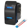 Joinfworld Marine Rocker Switch 12V 20A 3 Position ON Off