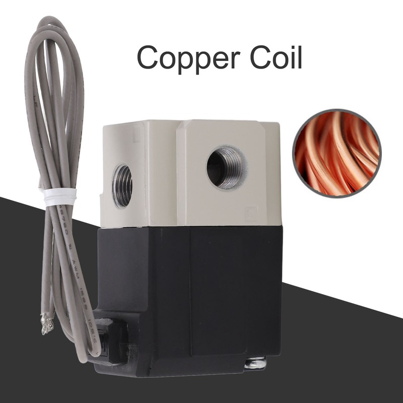 Electric Solenoid Valve Vacuum 2 Position 3 Way High Frequency