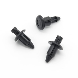 VVO Fasteners- Black Plastic Rear Bumper & Trim Fastener Clips for Honda CR-V, (Pack of 10)