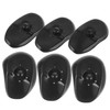 FOMIYES 3sets Hair Dye Ear Covers Reusable Hair Dye Ear