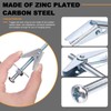 Tanstic 30 Sets 3/16 Inch Toggle Bolt and Wing Nut