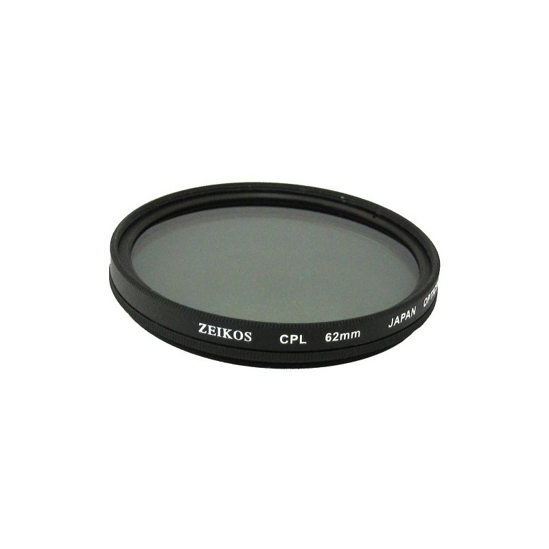 Zeikos ZE-CPL62 62mm Multi-Coated Circular Polarizer Filter