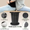 Phamouu Portable Toilet for Camping, Capacity 440LBS Adjustable Height Foldable
