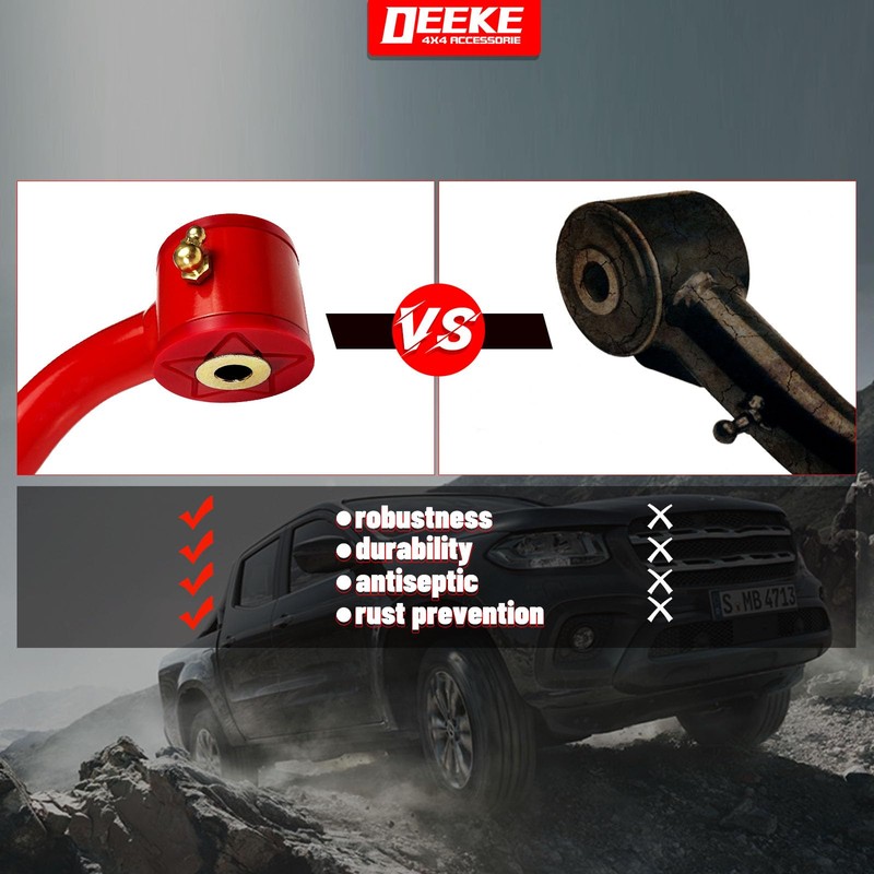 Front Upper Control Arms with 1-4" Lift for Jeep Liberty