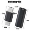 Leloco Pack of 4 USB C 3.1 Adapter USB C