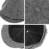 KeepSa Newsboy Style peaked cap for men and women, 8