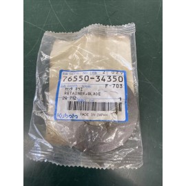 Kubota Genuine KUBOTA OEM RETAINER, BLADE 76550-34350