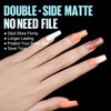 TOMICCA False Nail Tips, Square Nail Tips, 240 Pieces, Square