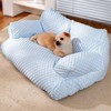 Waterproof Oxford Cat Bed with Side for Small Dogs -
