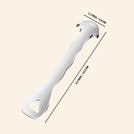 Orange Peeler Tool 304 Stainless Steel, Citrus Peeler, Grapefruits, Lemons, Fruit Peeler Easy Skin Remover, Cutter & Slicer