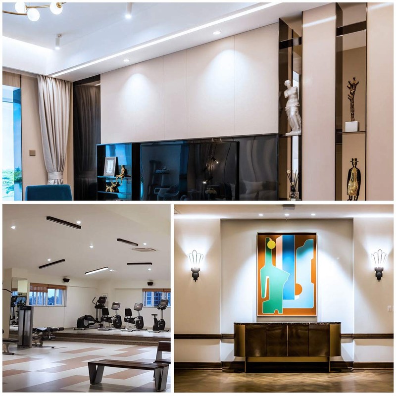 BIRRAY 2 Inch LED Recessed Lighting, 5000K Daylight White, 3W(35W