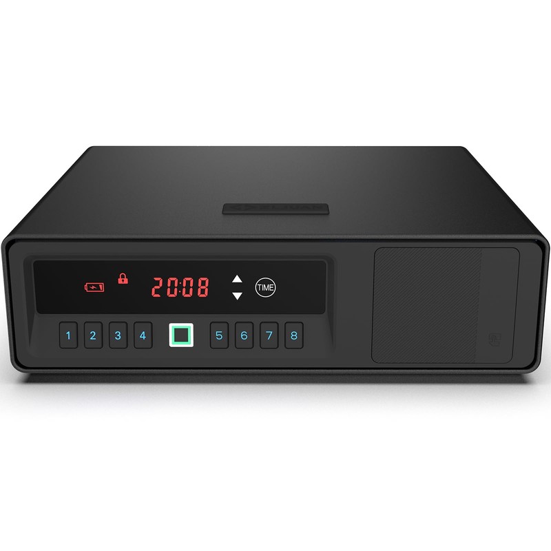 Z ZLJUAN Sliding Away Pistol Handgun Drawer Safe for Two