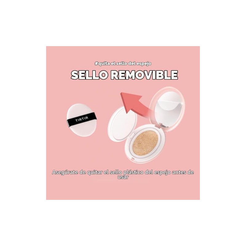 TIRTIR Mask Fit All Cover Pink Cushion Foundation | High