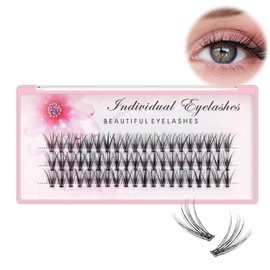Bodermincer 20D 0.07mm Thickness 8-22mm To Choose Grafting False Eyelashes False Eyelashes Individual Natural Long Mink Fake Eyelashes Extension Handmade Bulk Wholesale (15mm)