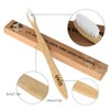 uvra Bamboo Toothbrushes 10 Pack Eco-Friendly, Biodegradable, Soft Bristle Toothbrush