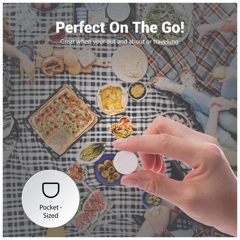 Summits Point 100 PCS Compressed Magic Towel, Napkin Tissue, Camping