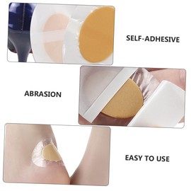 Baluue 10pcs Anti-wear Rear Heel Pads Invisible Thin High Heel Protective Stickers for Blister Prevention Ultra- Protectors to Friction and