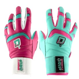 Sportz Drip NEW Sportz Drip Adult Large/XL Premium Pro Short Cuff Batting Gloves -Adult L/XL