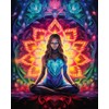 Paint by Number Women Zen Meditation DIY Painting On Canvas