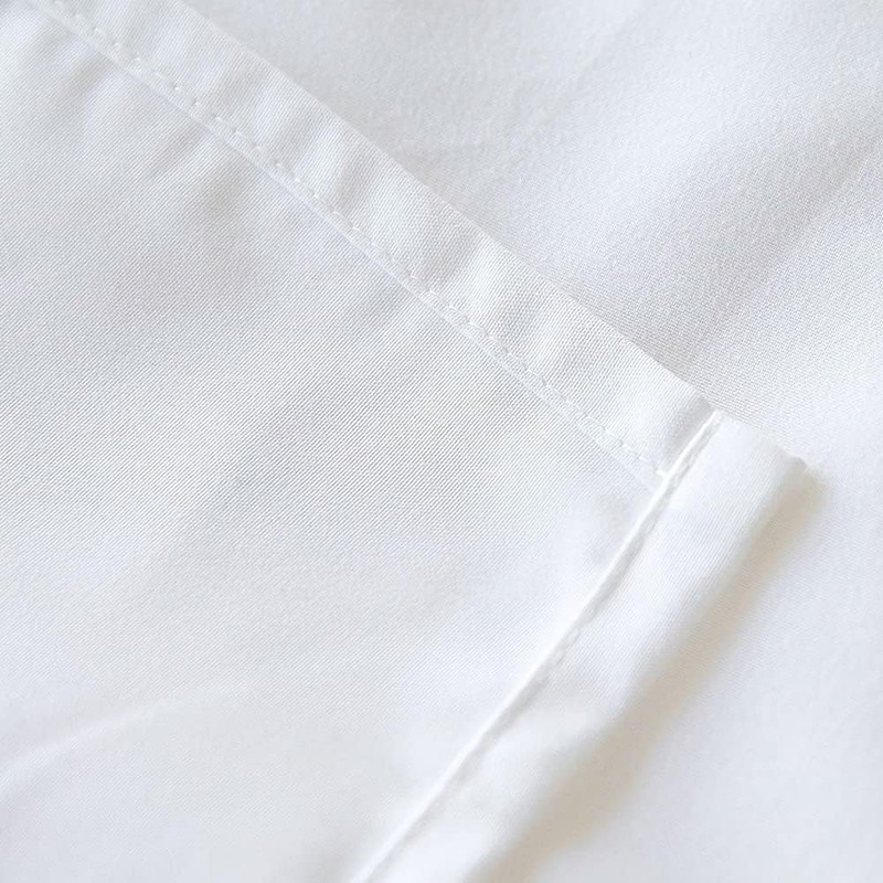 Flat Sheet 100% Cotton All 5 Sizes White (Single, White)