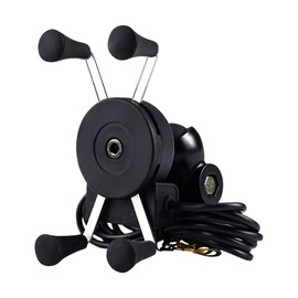 BEIYAO Bases de Celular para Automóvil Monte del Teléfono del Espejo del Soporte De Teléfono Móvil De La Motocicleta Universal                        