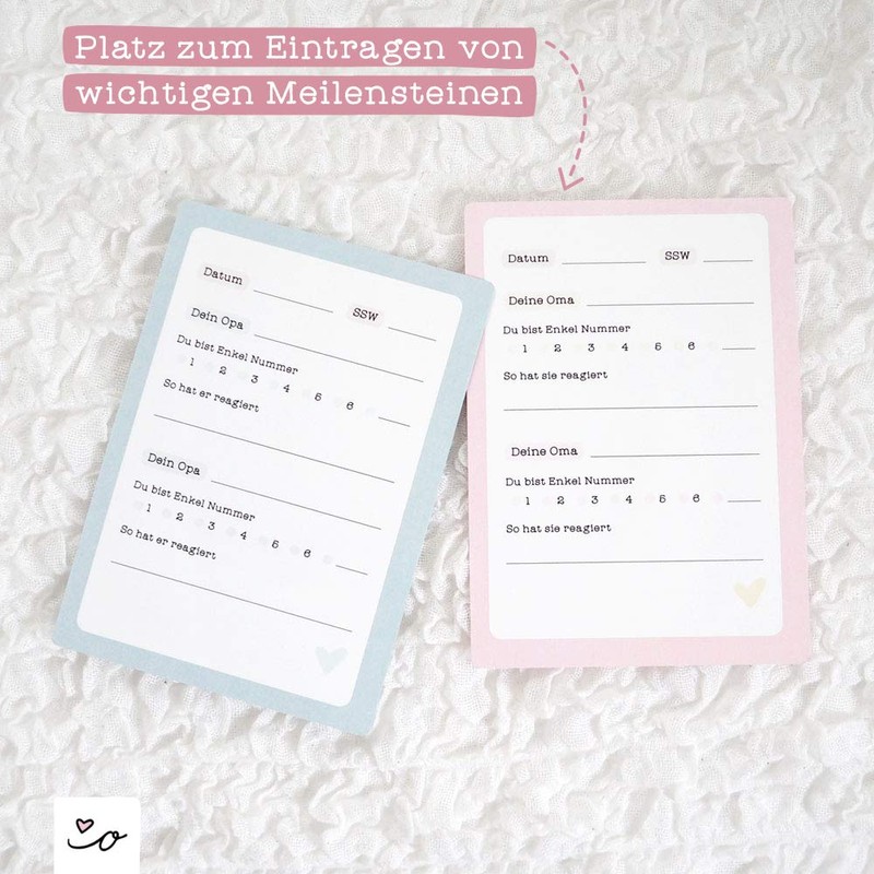 Odernichtoderdoch Milestone Cards | My Pregnancy | 50 Cards -