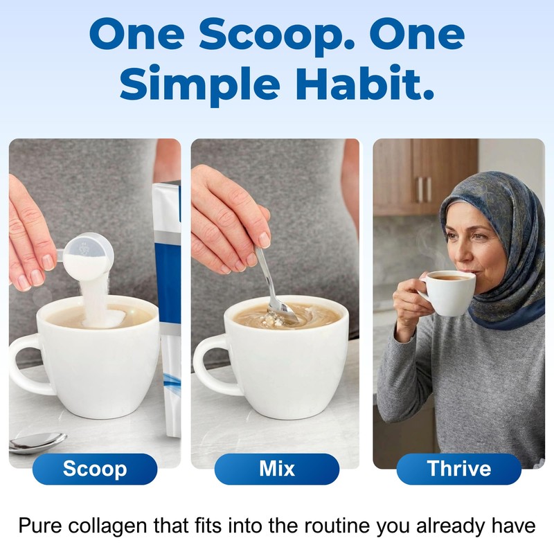 The Intelligent Health Halal Collagen Powder, Bovine Peptides, 450g