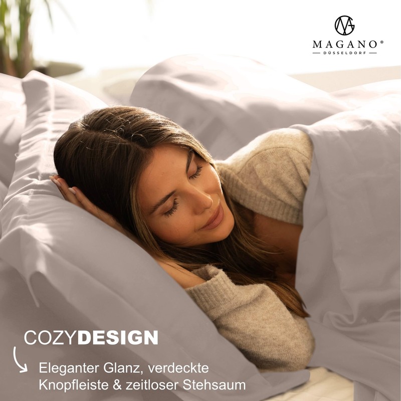 Magano® Luxury Bed Linen Set - Bamboo & Cotton Satin