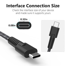 165W Gan USB-C Charger Compatible with Dell Precision 5690 5680 3581 3580 Pro Max 16 18 Plus MB16250 MB18250 DA165PM210 HA165PM210
