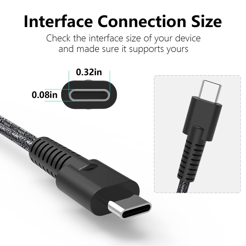 165W Gan USB-C Charger Compatible with Dell Precision 5690 5680