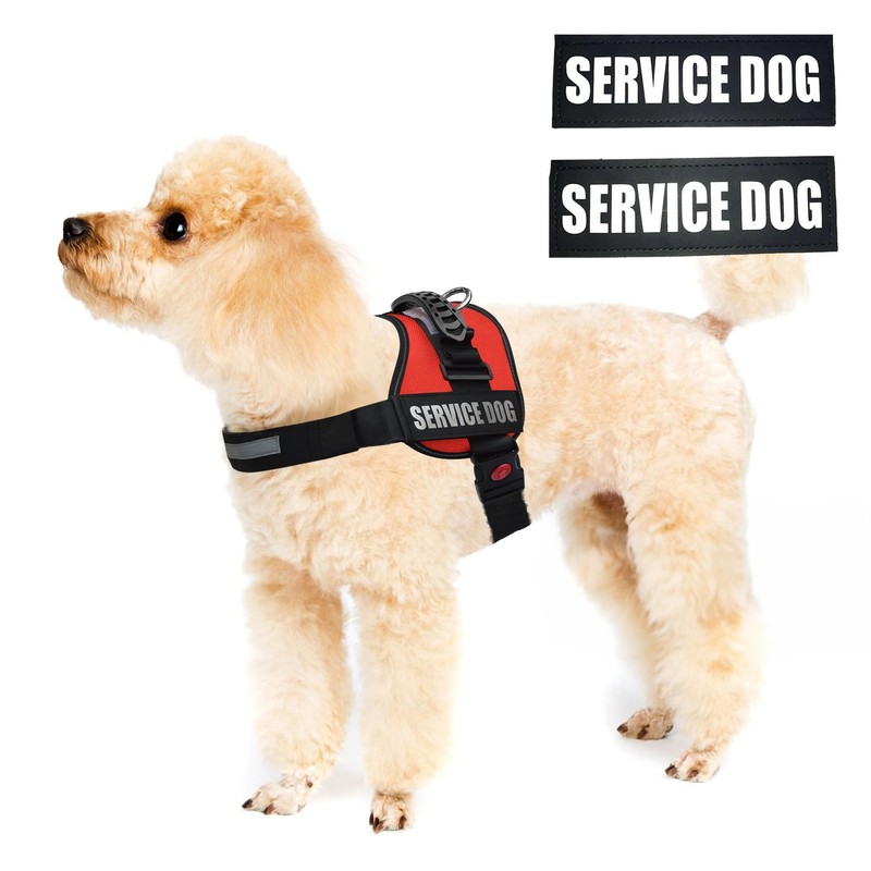 ALBCORP Service Dog Vest Harness – Reflective Service Animal Vest
