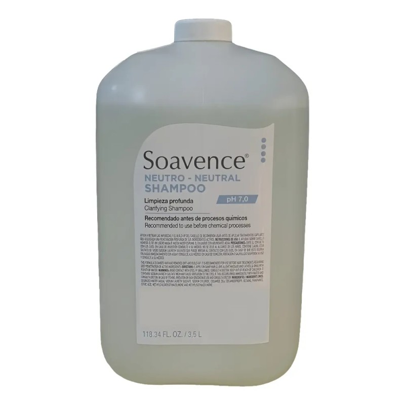 Shampoo Neutro Galon Soavence Ph 7 Nutrapel 3.5 Litros