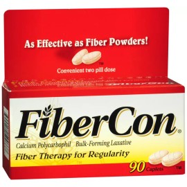 FIBERCON CAPLET 90CT   calcium polycarbophil ORAL TABLET 625 MG