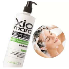 Xiomara Shampoo Limpieza Profunda Ph Neutro 450ml 6 Pzs