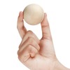 Belle Vous Natural Unfinished Wooden Balls for Crafts (Pack of