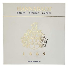 Hannabach Classical Guitar String Set Series 1869 Carbon/Gold HT - 1869HT, 652797