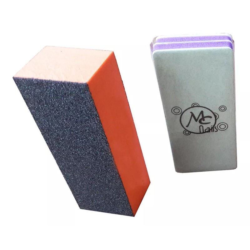 Mc Nails Kit De 6 Limas Uñas Acrílicas Naturales Mc