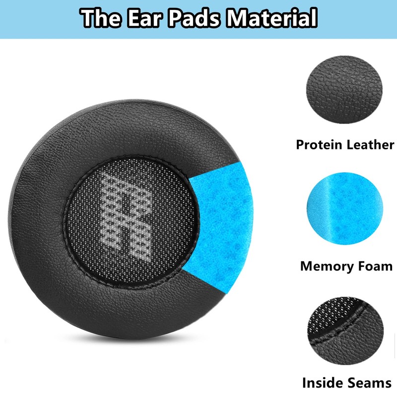 Live 670NC Earpads Replacement Compatible with JBL Live 670NC On-Ear