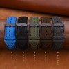 [ANNEFIT] Genuine Leather Watch Band, 0.7 inch (18 mm), 0.8