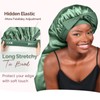 YANIBEST Silk Bonnet for Sleeping Braid Bonnet for Long Hair