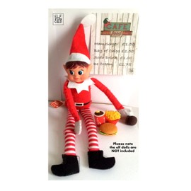 Elf Fast Food Prop Accessories Props Ideas Joke Christmas Decoration