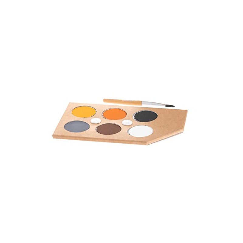 NAMAKI 6 Colours Wild Animals Certified Natural Cosmetics Make-Up Set