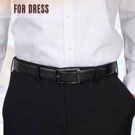 Men's Belt Leather Belt for Dress Jeans Fashion Sports Car Buckle Business Casual Golf Belt for Men