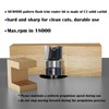 SICWOOD 9pcs Pattern Flush Trim Router Bit 1/4 Shank, Carbide