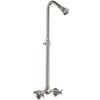 Aolemi Outdoor Shower Kit Fixtures Faucet System Double Handle Exposed