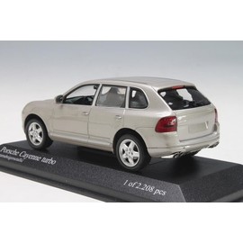 Minichamps 1:43 Cayenne Turbo 2002 Beige Metallic 400061081 [Shipping from Canada]