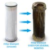 Replacement filter cartridge for Shower Filter SS-886C (Chrome Color)