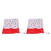 2pcs Cloth Diaper Wet Dry Bags Waterproof Reusable Wet Bags
