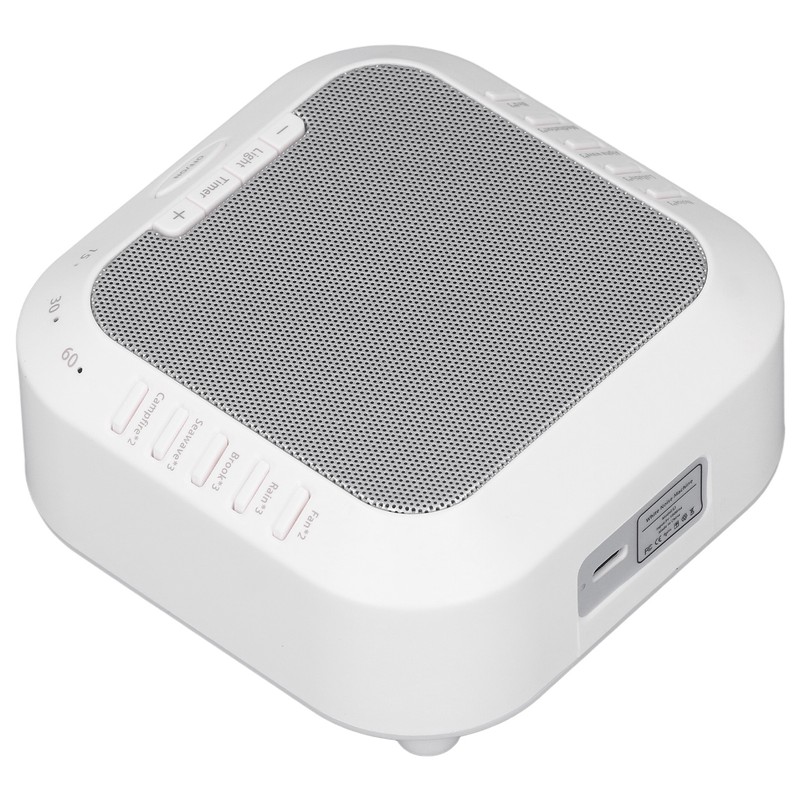 White Noise Machine 28 Sounds Portable Night Light Music Timing
